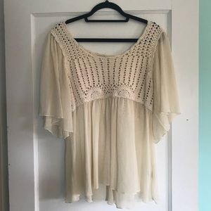 Sheer blouse
